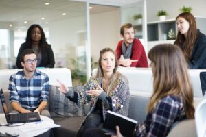 Meeting with Employees